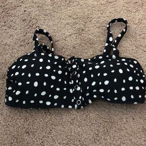 Polka Dot Bikini Top
